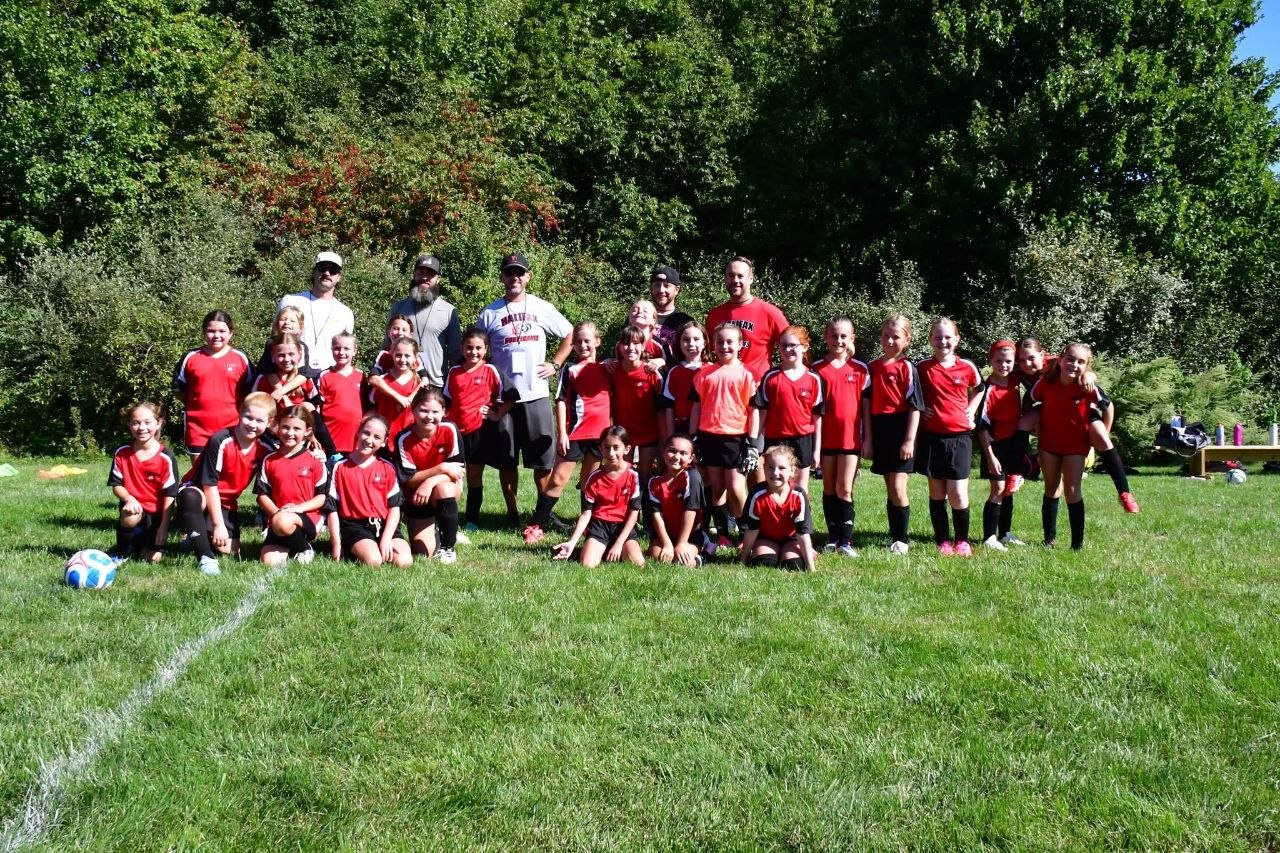 Both Halifax U10 Girls teams — September 12, 2026. Photo by Eric Thomsen.